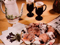 Make old-fashioned doughnuts for your family with a simple recipe.